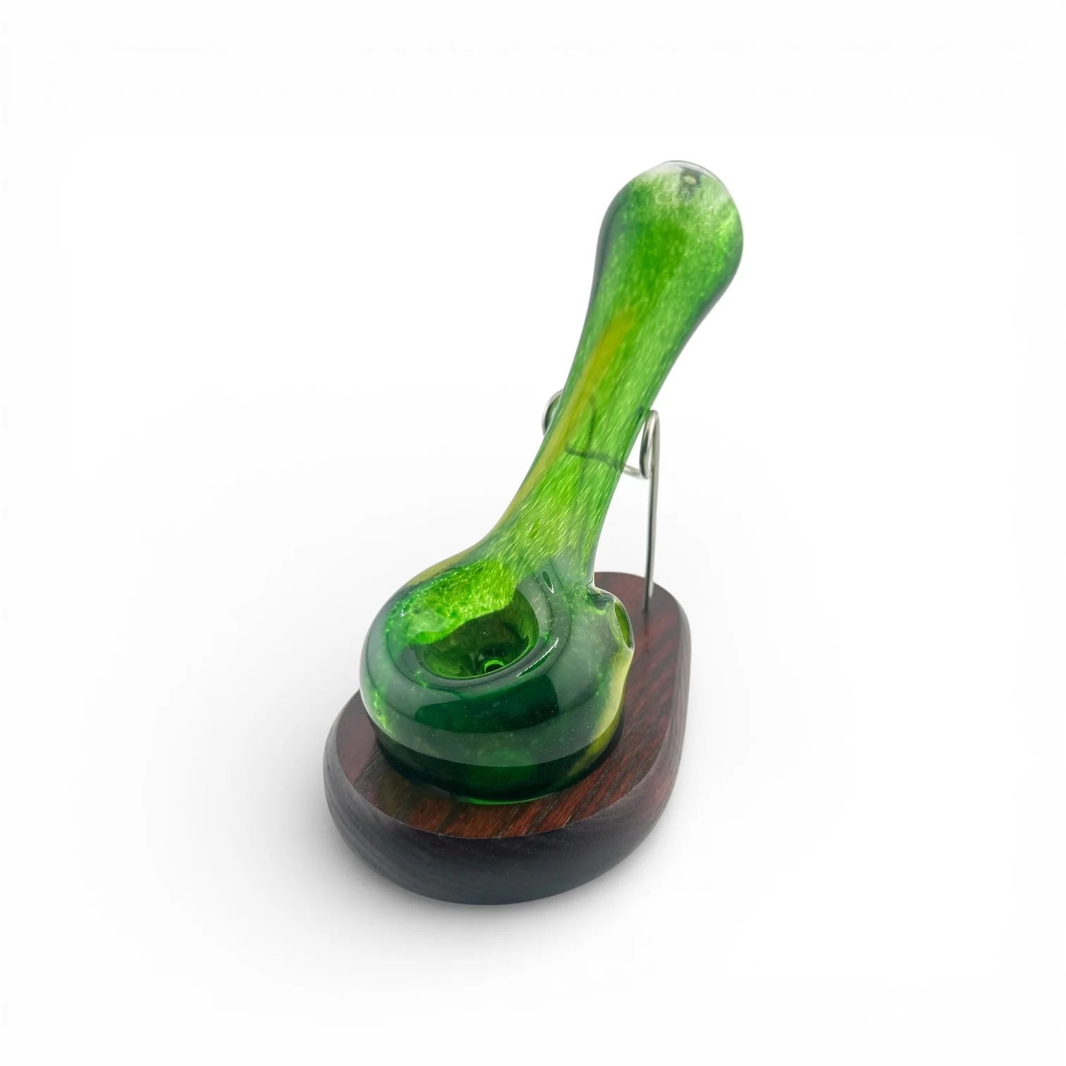 Amish Glass Hand Pipe - Image 2