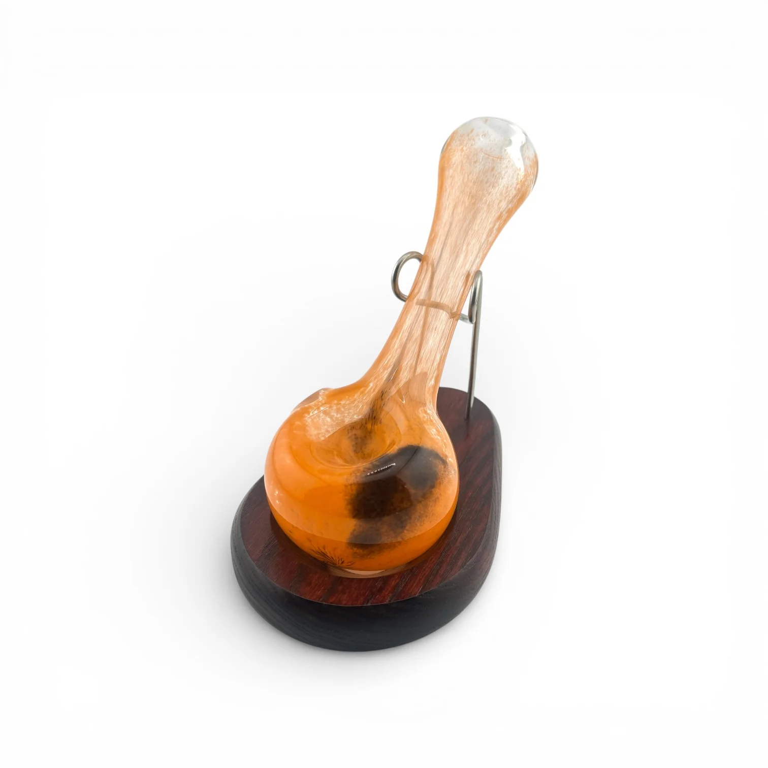 Amish Glass Hand Pipe - Image 2