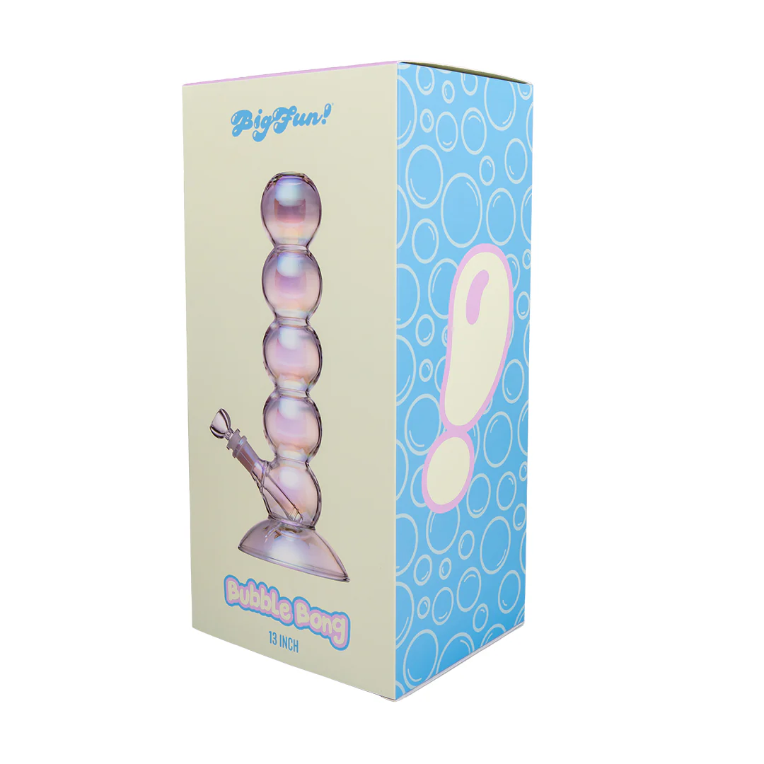 Big Fun Bubble Bong Iridescent 13" - Image 6