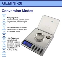AWS Gemeni-20 Portable Milligram Scale - Image 4
