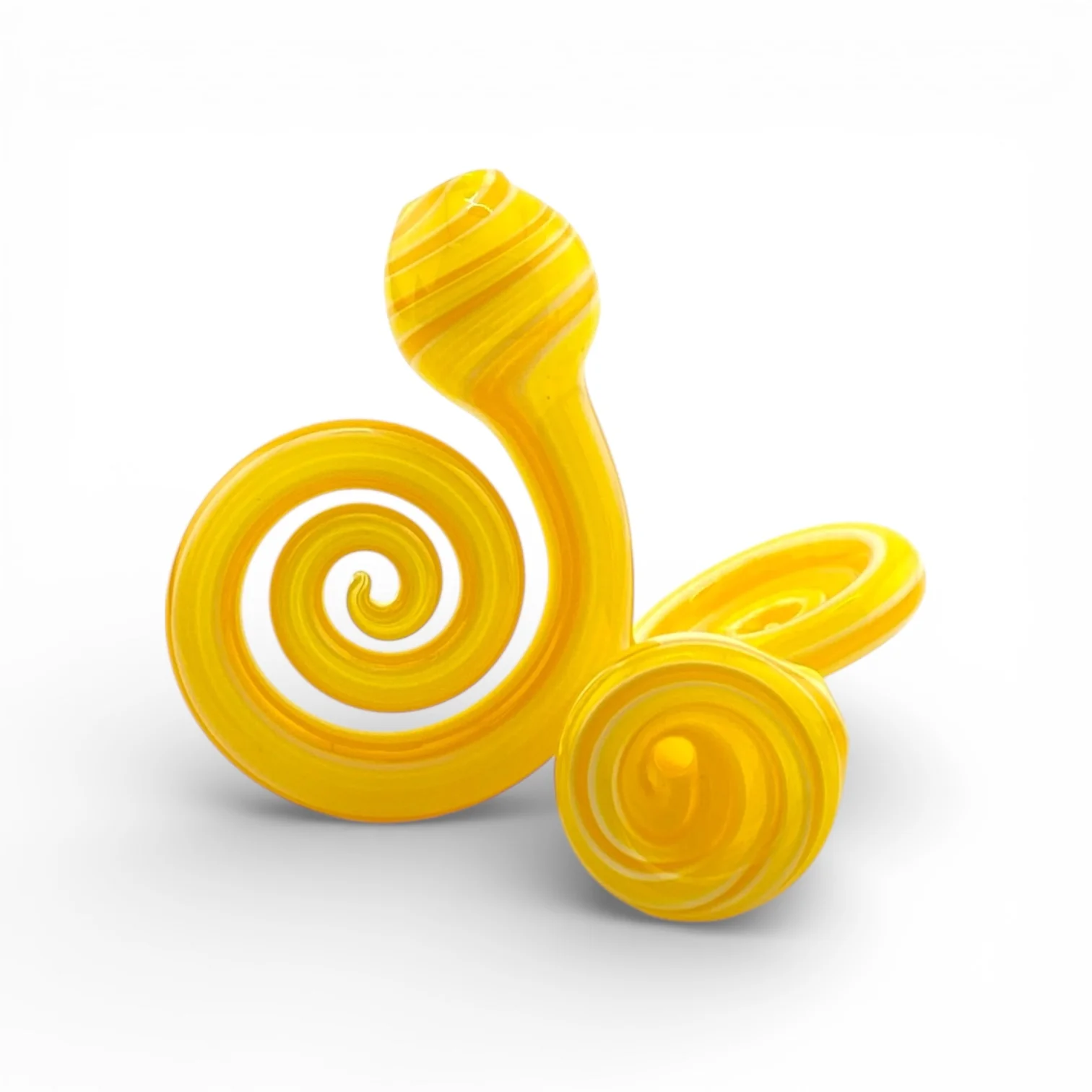 Jem Glass Curly Hand Pipe - Image 3
