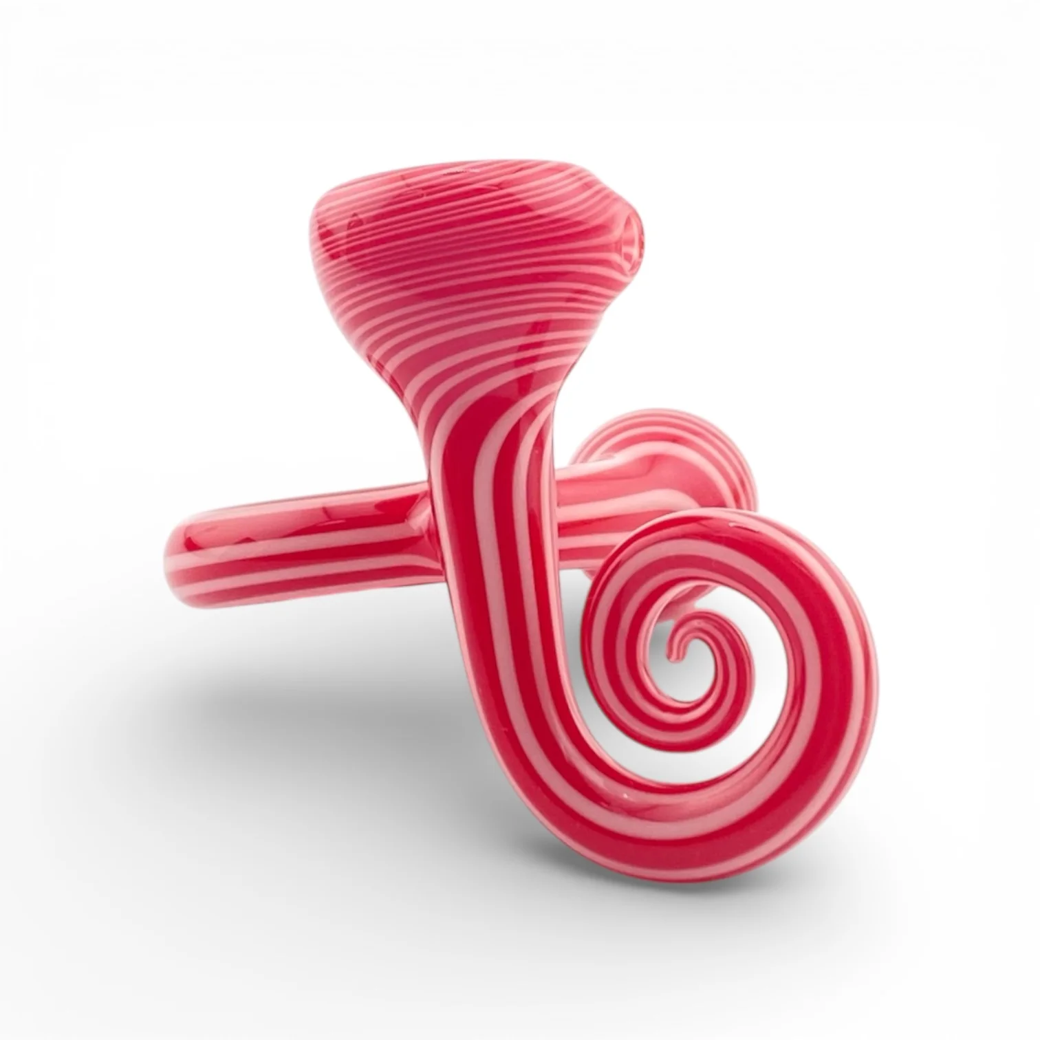 Jem Glass Curly Hand Pipe - Image 2