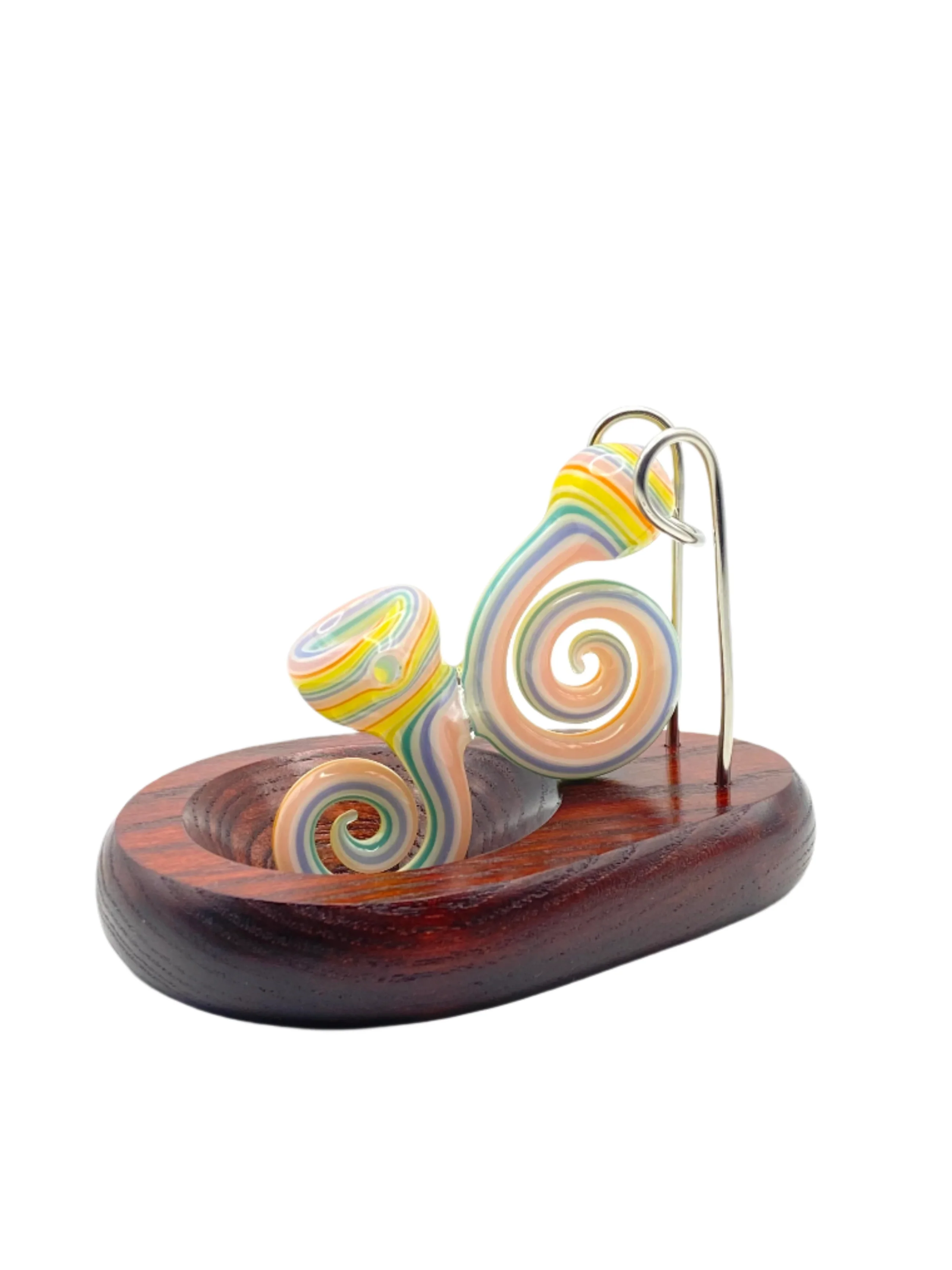 Jem Glass Curly Hand Pipe - Image 2