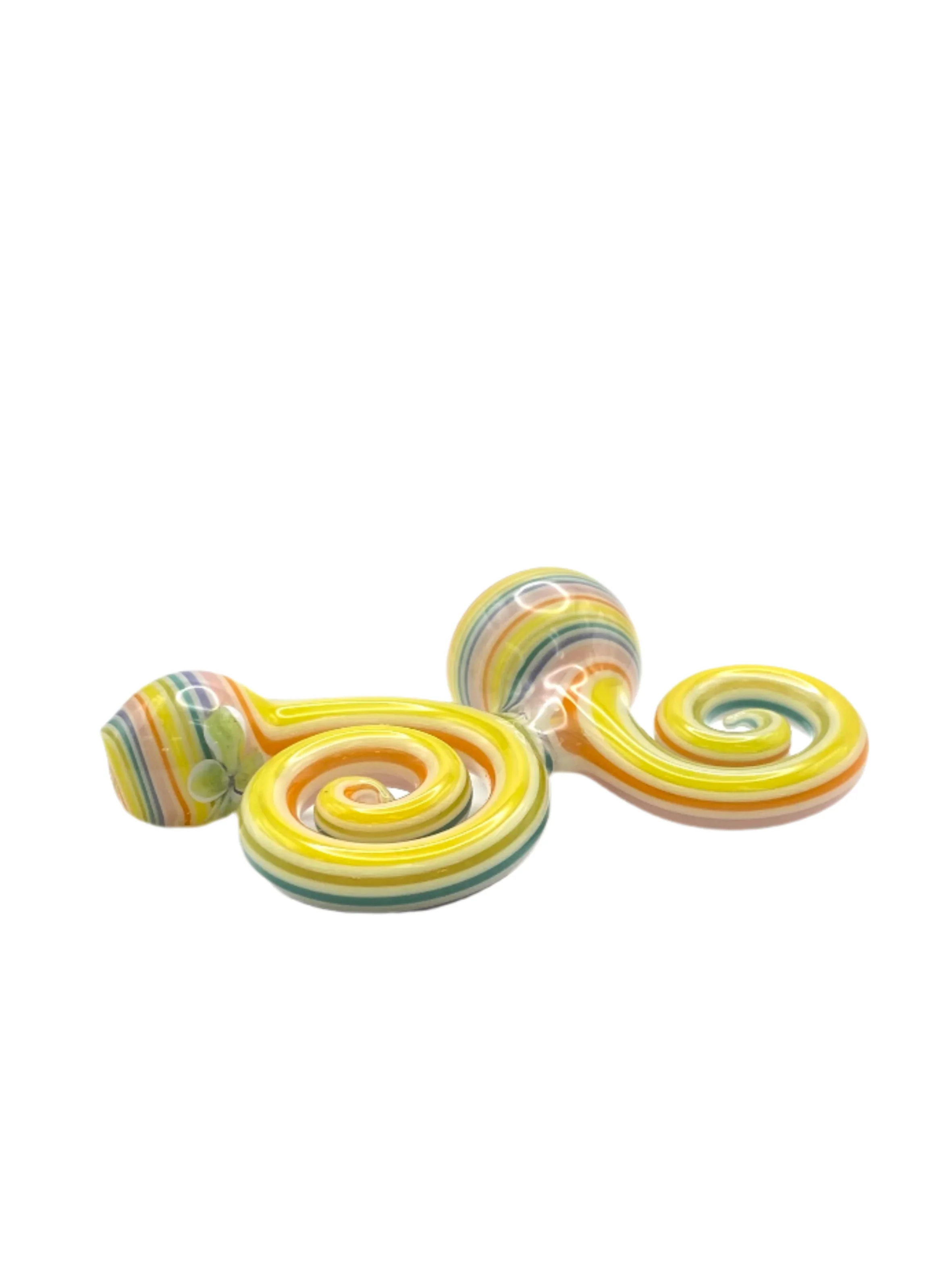 Jem Glass Curly Hand Pipe - Image 3