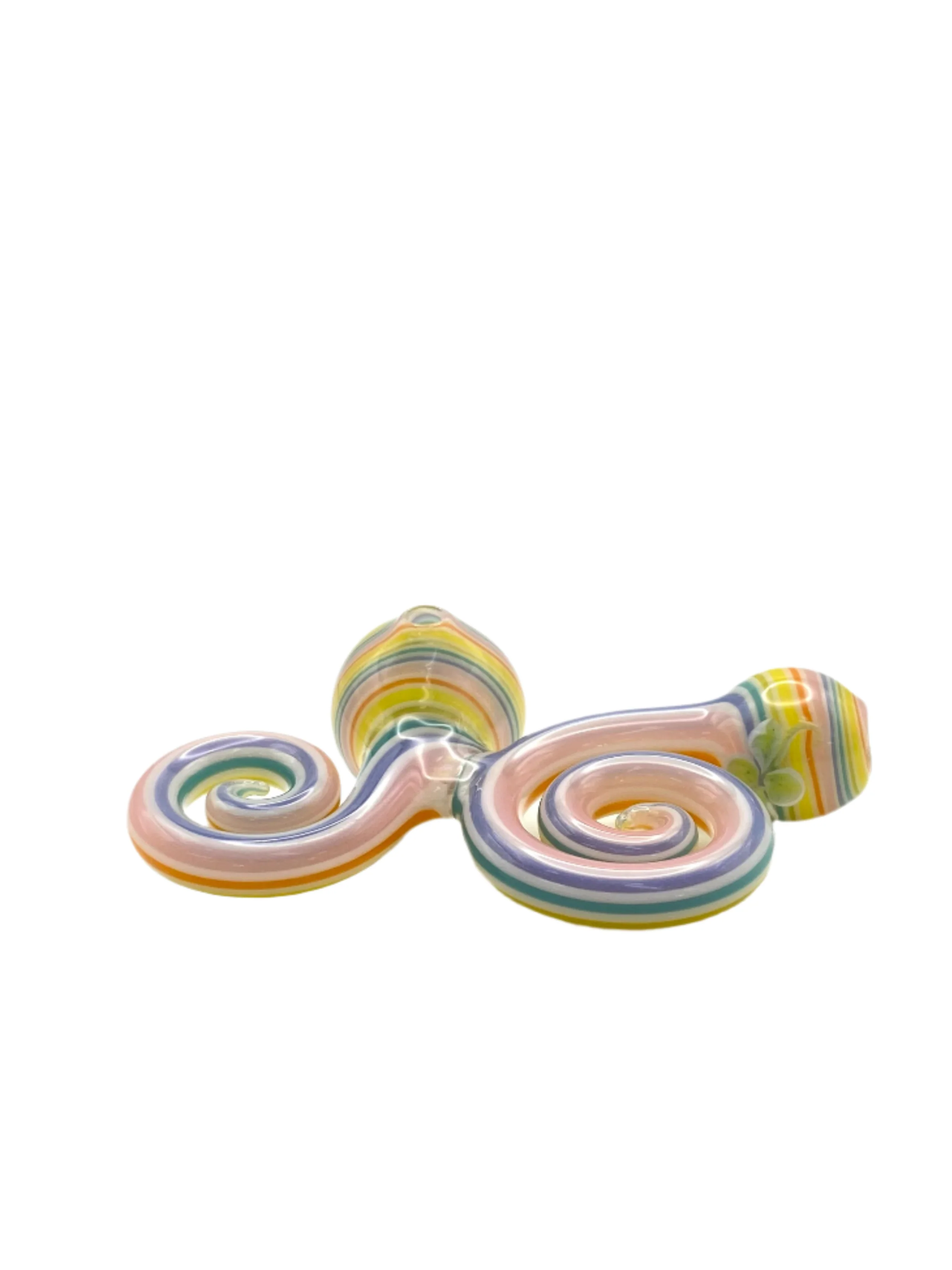 Jem Glass Curly Hand Pipe - Image 4