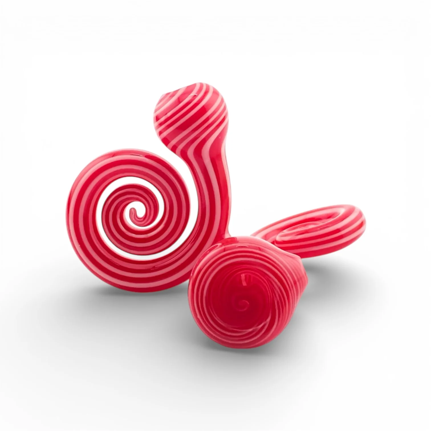 Jem Glass Curly Hand Pipe - Image 3
