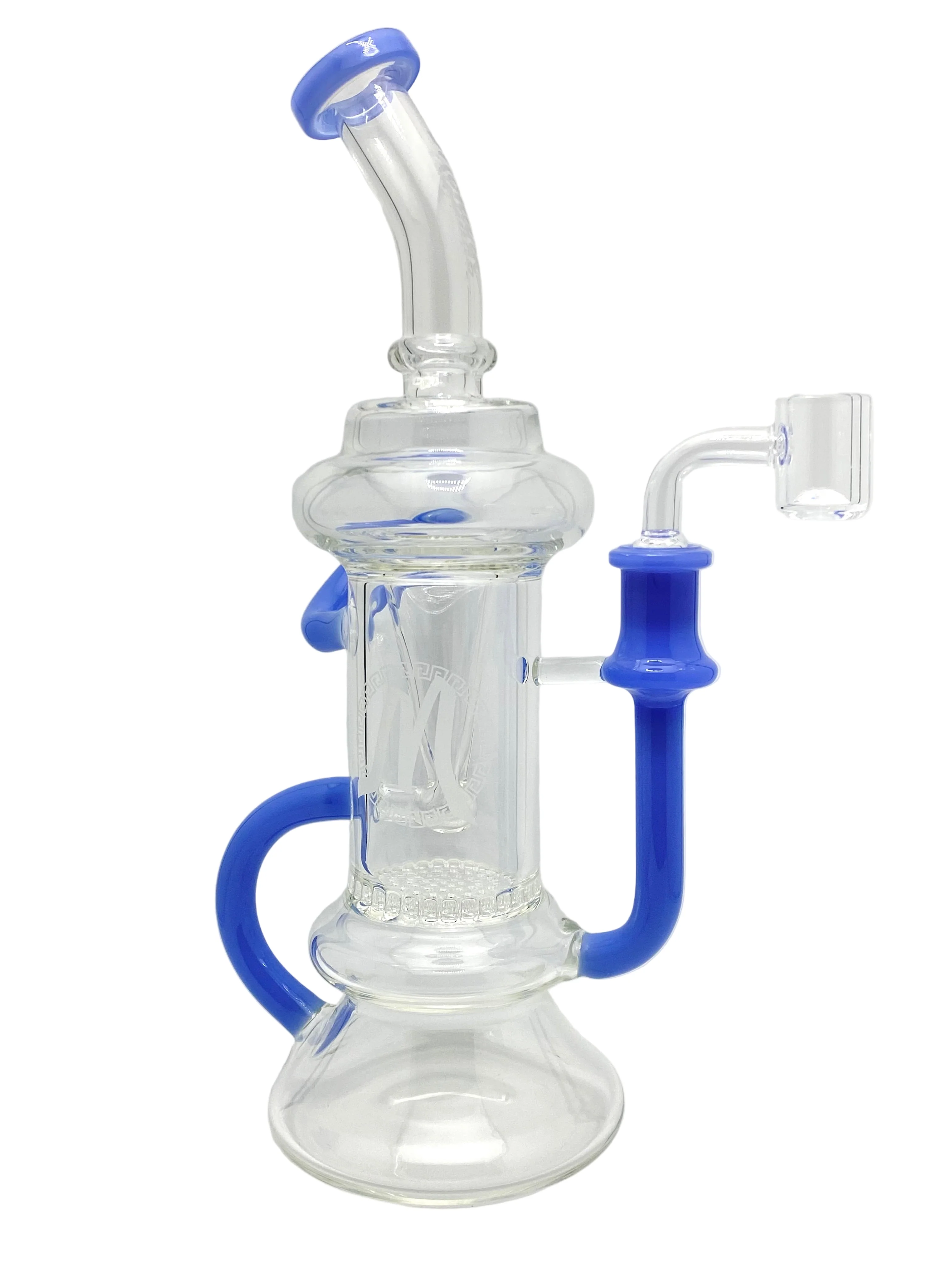 Monark Glass Honey Comb Recycler - Image 2