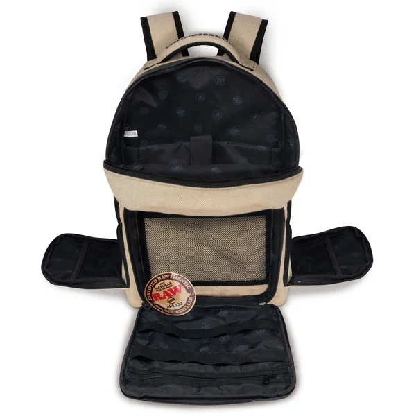 Raw Burlap Backpack - Image 3