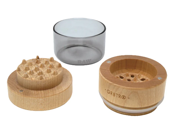 Raw Natural Wood Grinder - Image 2
