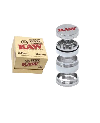 Raw Stainless Steel Shredder 50mm - Image 2