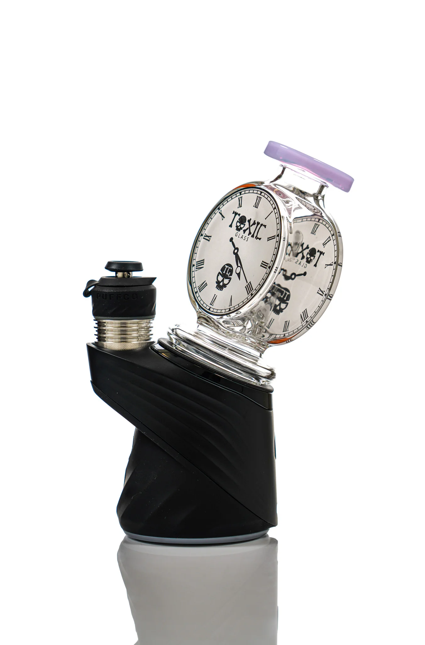 Toxic Glass 420 Clock Puffco Attachment
