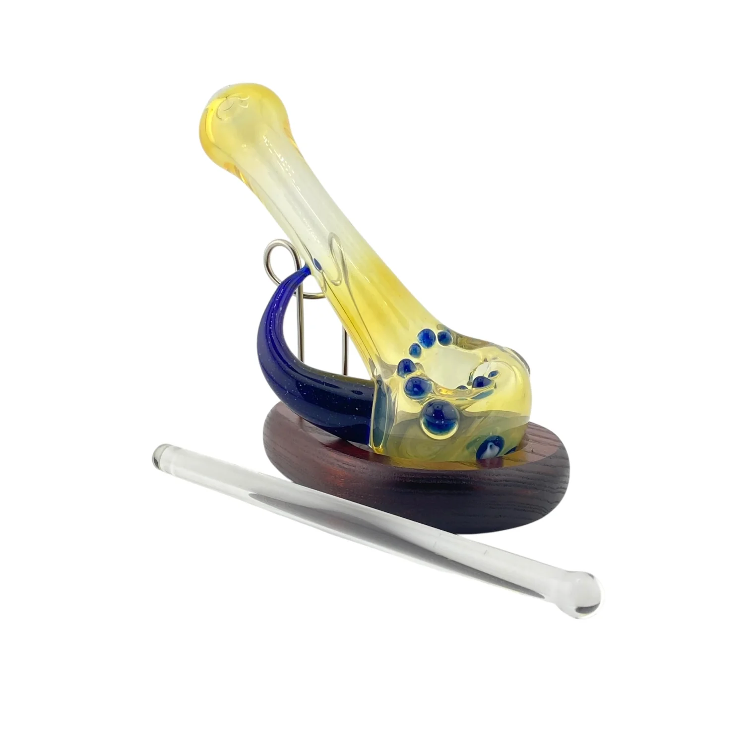 Twisted Boro Hash Hand Pipe