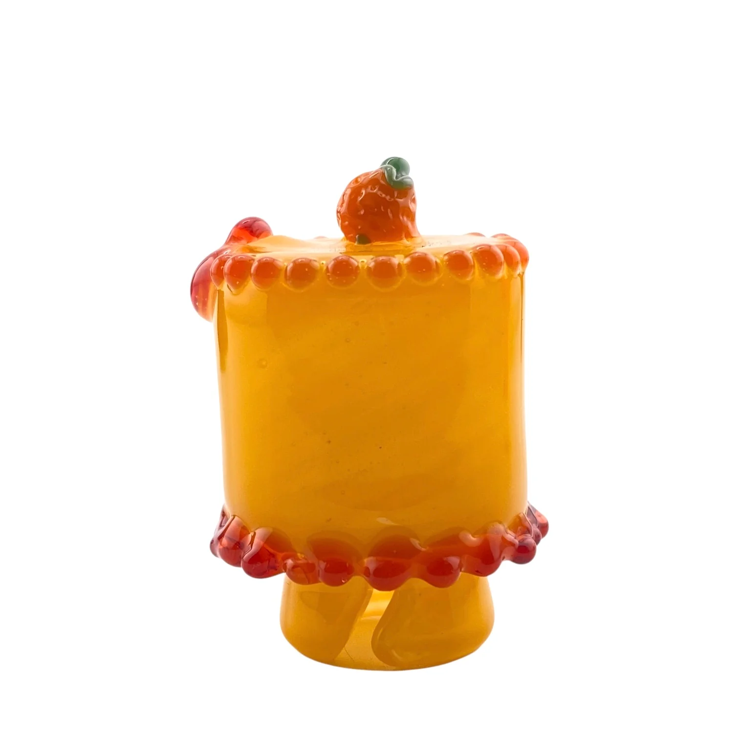 Waffle Glass Fruit Cake Pivot Mouthpiece - Image 3