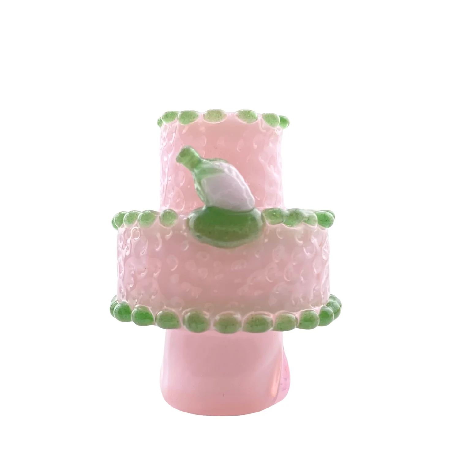 Waffle Glass Fruit Cake Pivot Mouthpiece - Image 3