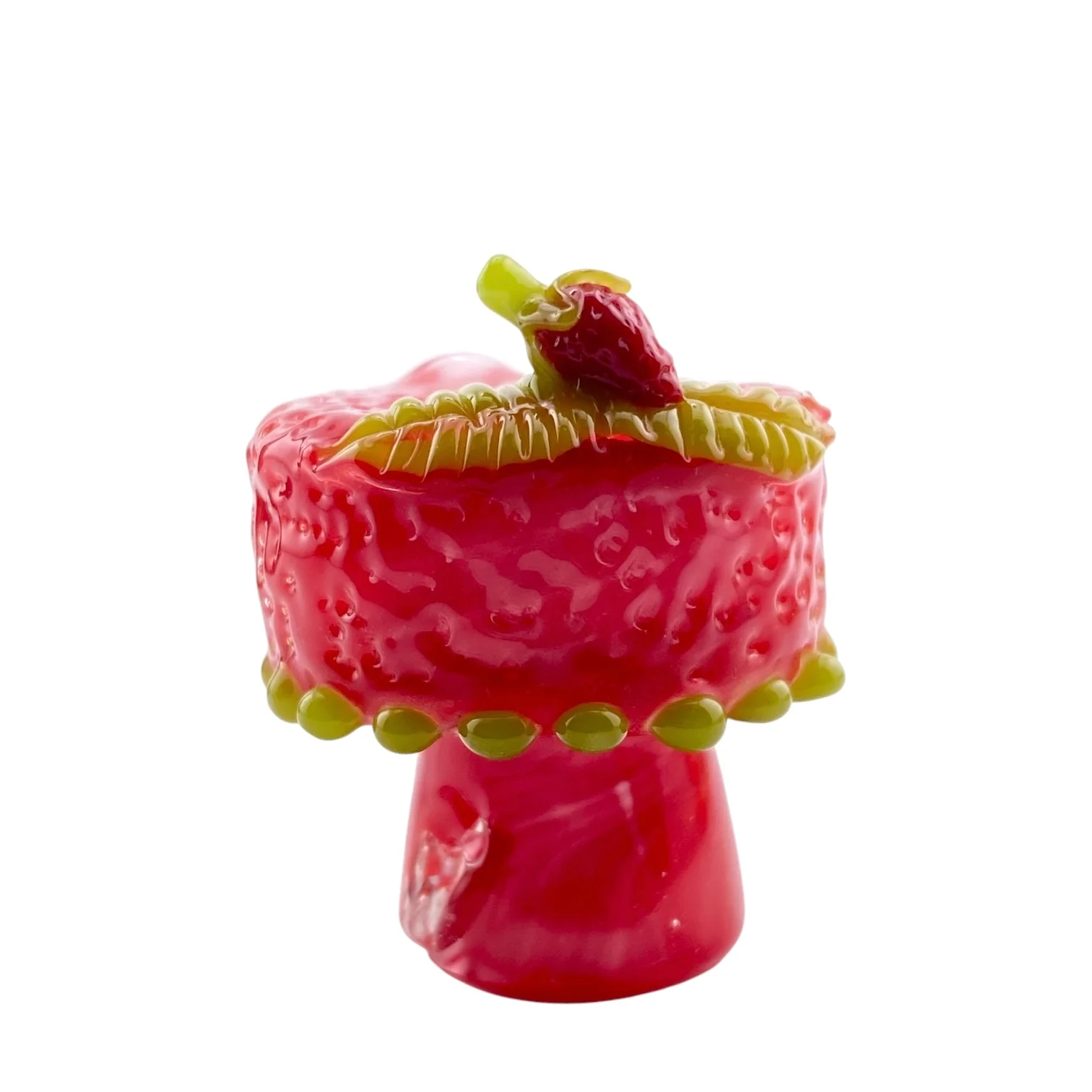 Waffle Glass Fruit Cake Pivot Mouthpiece - Image 3