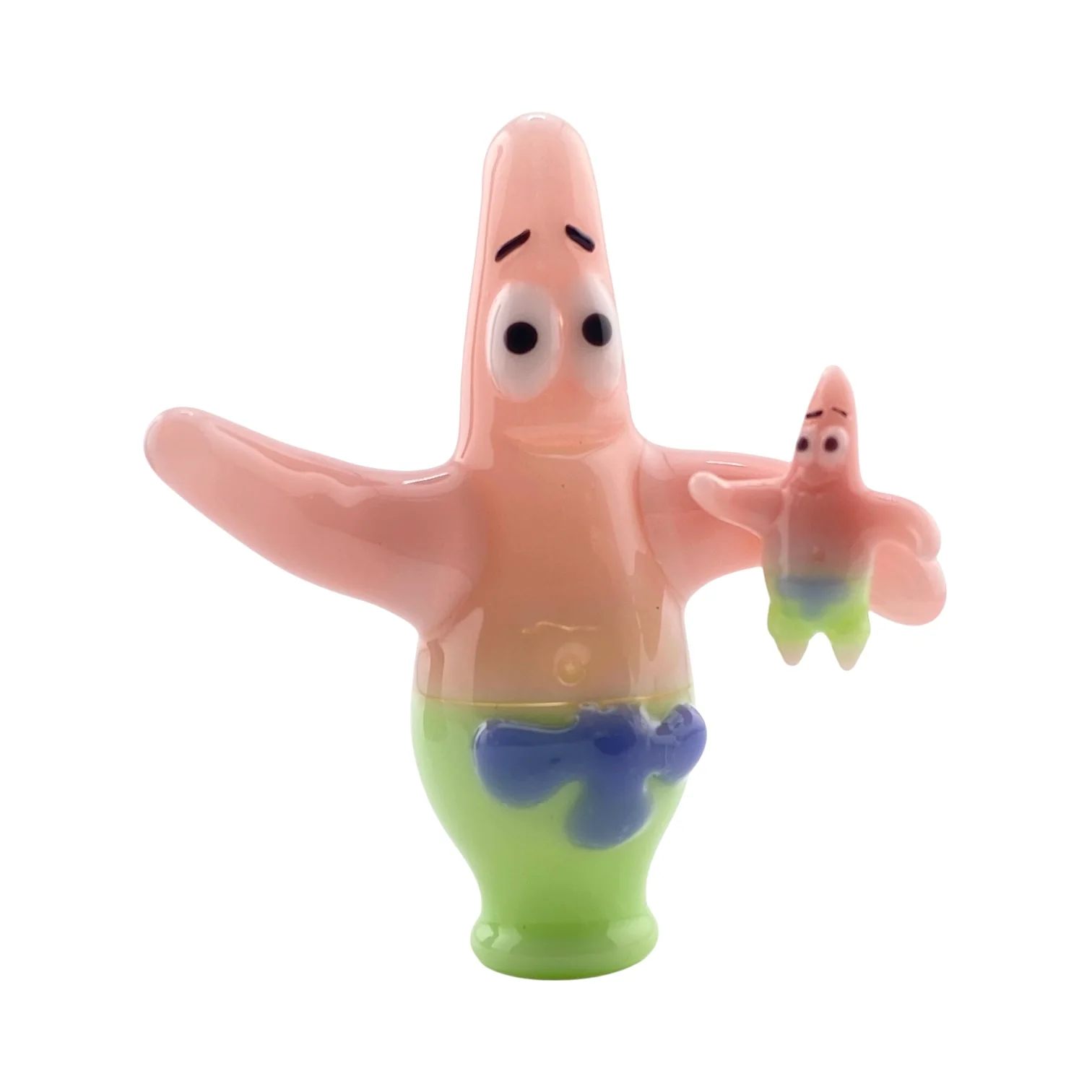 Waffle Glass Patrick Pivot Mouthpiece - Image 3