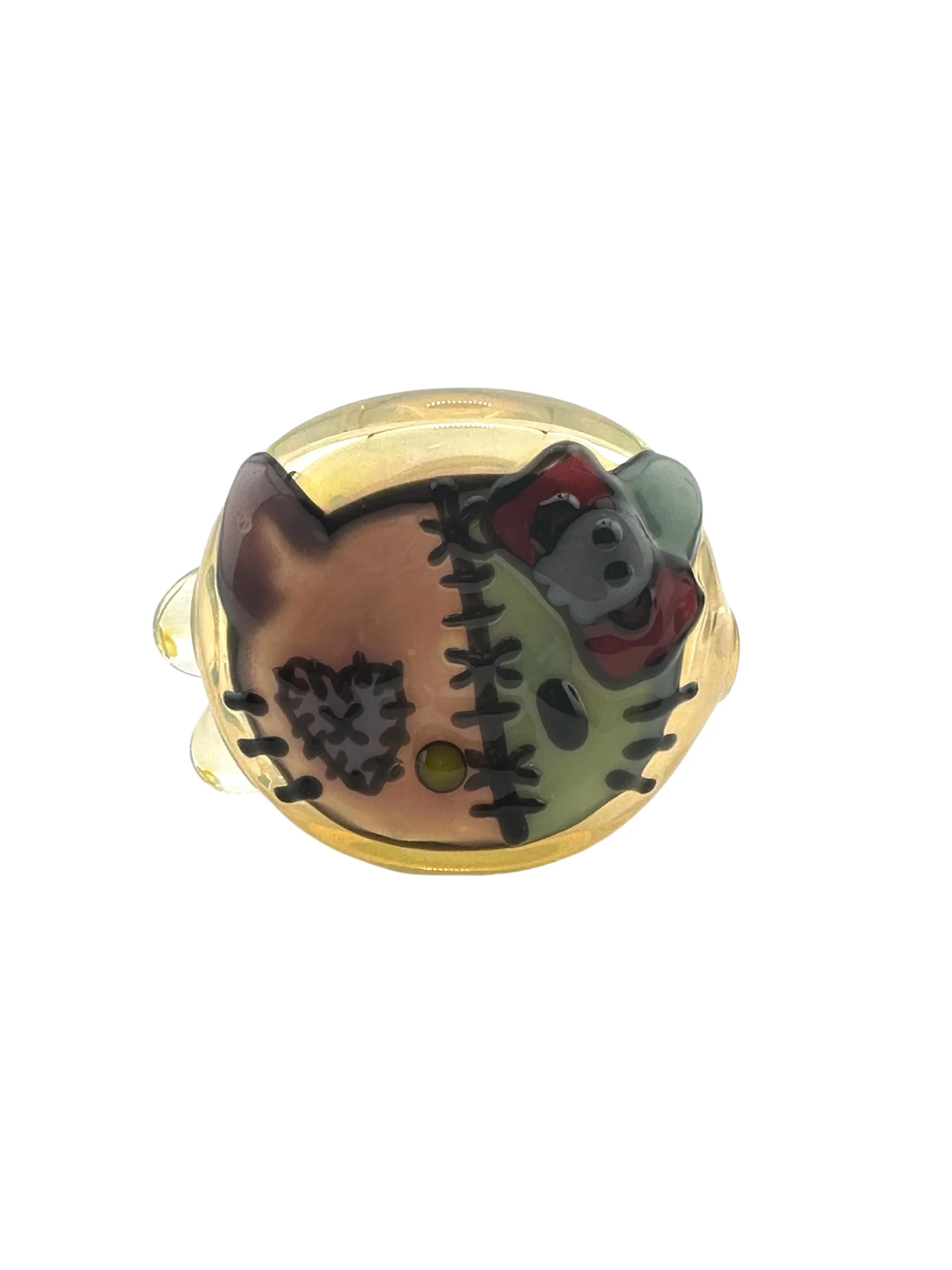 Waynes Glass Hand Pipe Fumed - Image 3