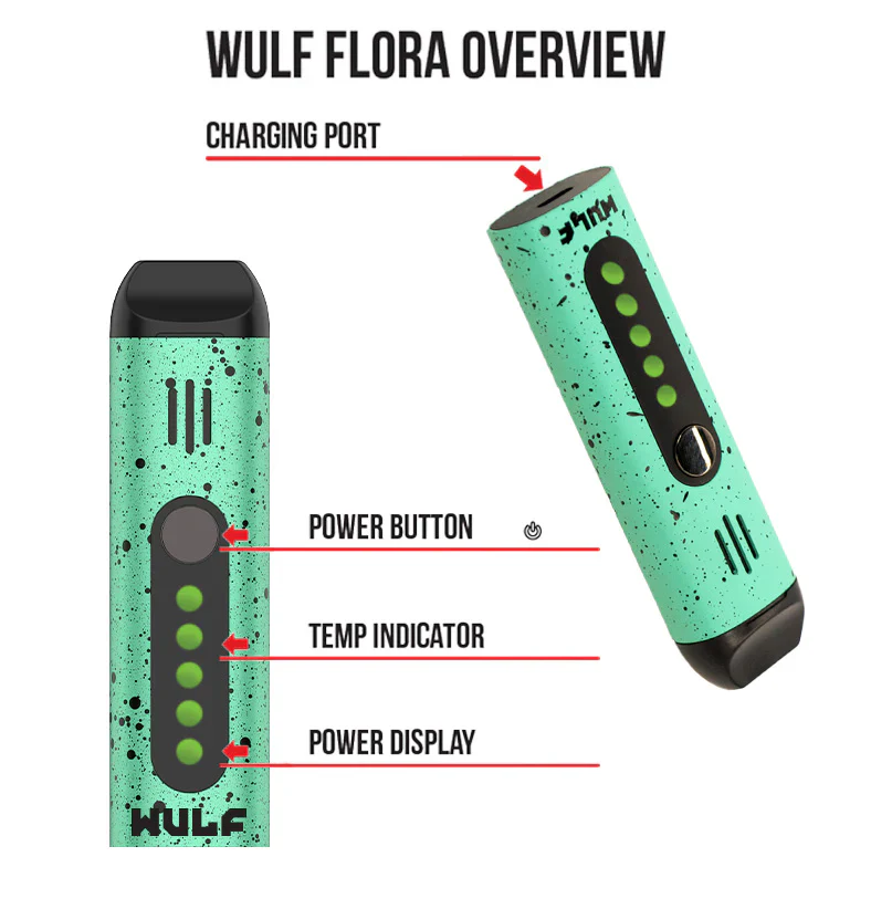Wulf Flora Dry Herb Vaporizer - Image 6
