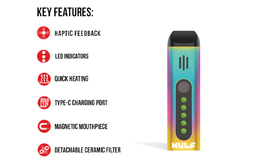 Wulf Flora Dry Herb Vaporizer - Image 7