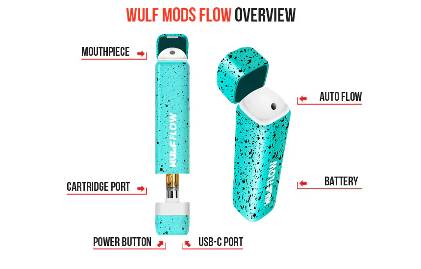 Wulf Flow 510 Variable Voltage Battery - Image 7