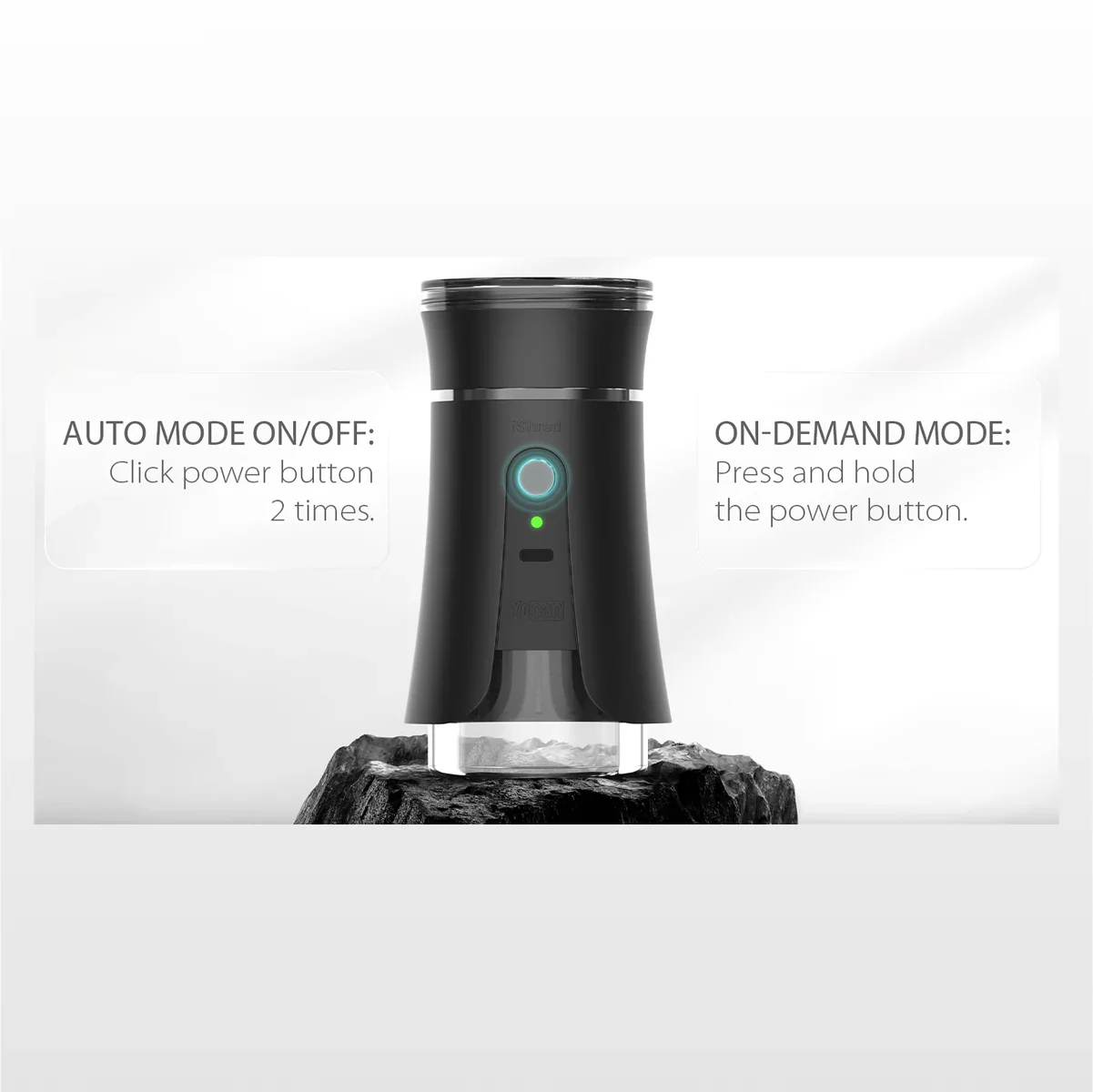 Yocan iShred Electric Smart Grinder - Image 3