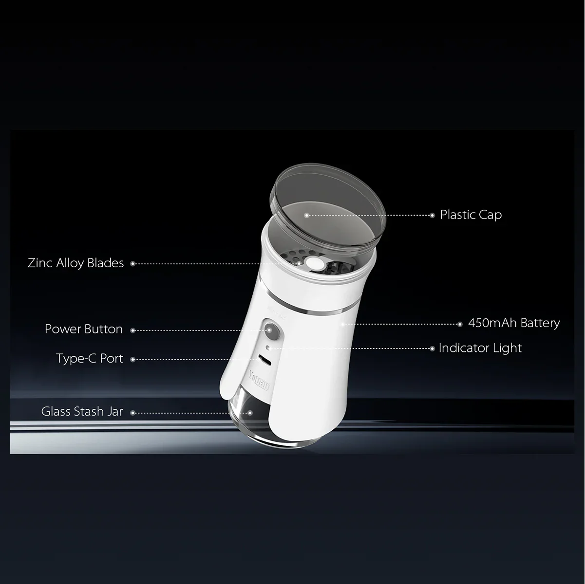 Yocan iShred Electric Smart Grinder - Image 5